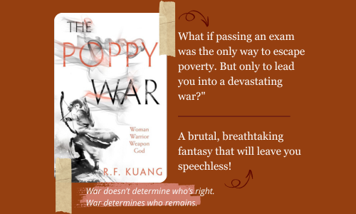 The Poppy War Best Dark Fantasy Book recommendation for 2025