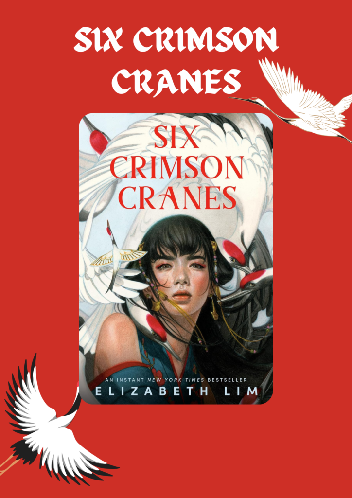 Six Crimson Cranes